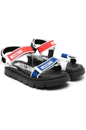 Moschino Sandalen mit Klettverschluss