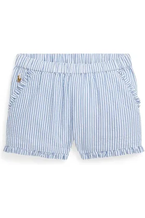 Ralph Lauren Gestreifte Seersucker-Shorts