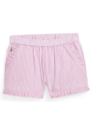 Ralph Lauren Gestreifte Seersucker-Shorts
