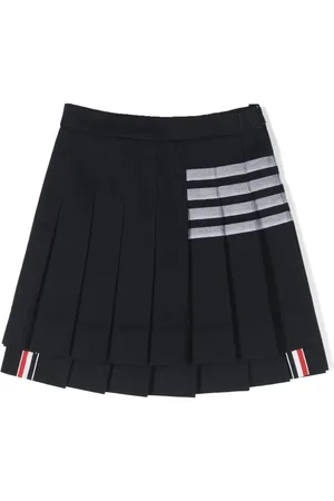Thom Browne Faltenrock mit Streifen