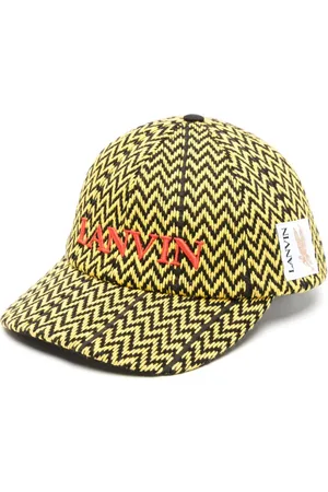 Lanvin Baseballkappe mit Zickzackmuster