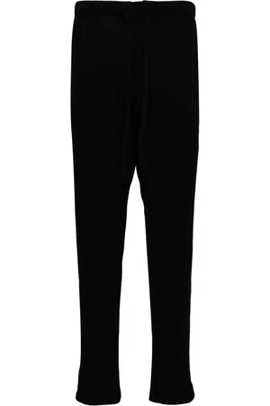 GREG LAUREN Jogginghose mit Ripsbandbesatz