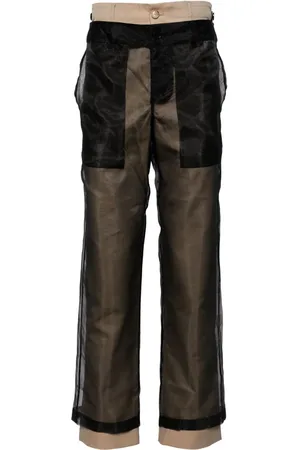 Feng Chen Wang Wendbare Hose im Layering-Look