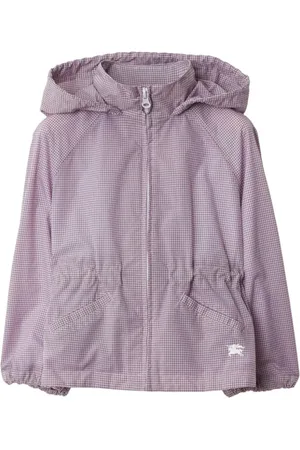Burberry Karierte Kapuzenjacke