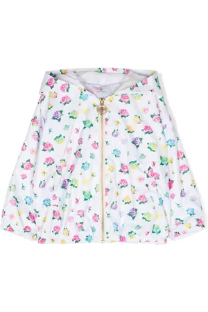 Chiara Ferragni Kapuzenjacke mit Blumen-Print