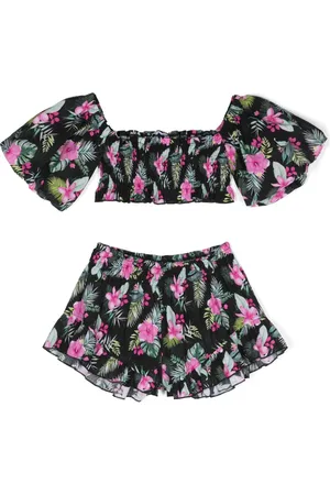 MONNALISA Shorts mit Blumen-Print