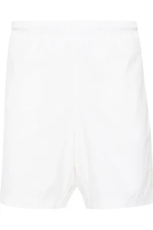 Alexander McQueen Badeshorts mit Logo-Stickerei