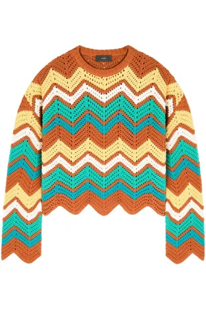 Alanui Pullover mit Zickzackmuster