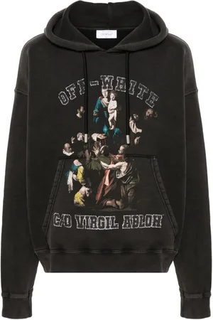 OFF-WHITE Hoodie mit grafischem Print