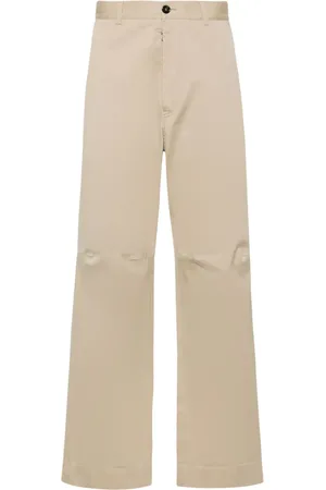 Maison Margiela Twill-Hose mit weitem Bein