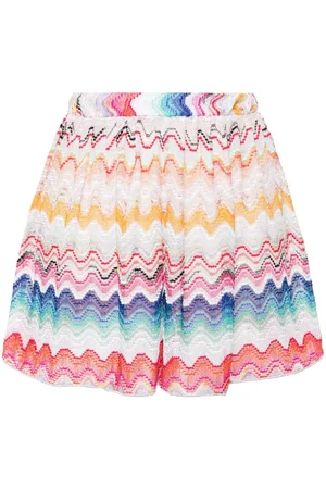 Missoni Lurex-Shorts mit Zickzack-Print