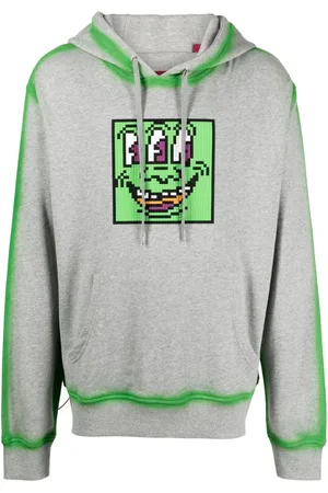 MOSTLY HEARD RARELY SEEN Hoodie mit Triple the Eyes-Print