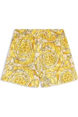 VERSACE Shorts mit Barocco-Print