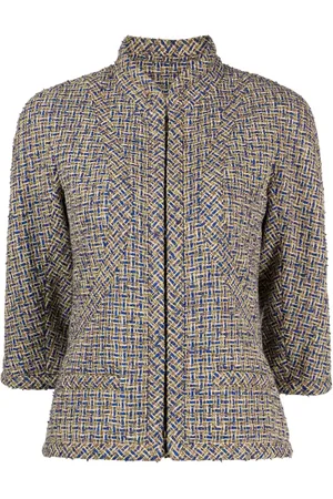 CHANEL Einreihige Tweed-Jacke