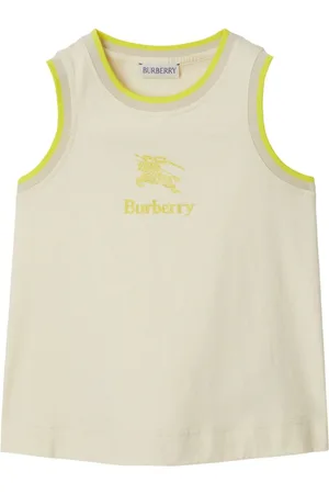 Burberry Trägershirt mit Logo-Stickerei