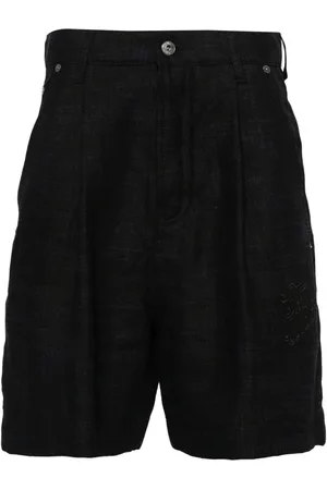 OFF-WHITE 90s Logo Shorts aus Leinen