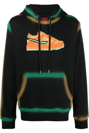 MOSTLY HEARD RARELY SEEN Furry Hoodie mit grafischem Print