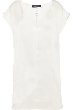 Fabiana Filippi Semi-transparente Seidenbluse