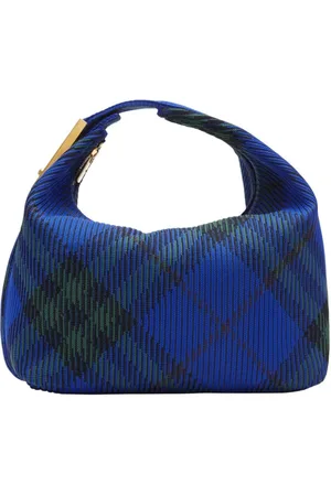 Burberry Mittelgroße Peg Schultertasche mit Karomuster