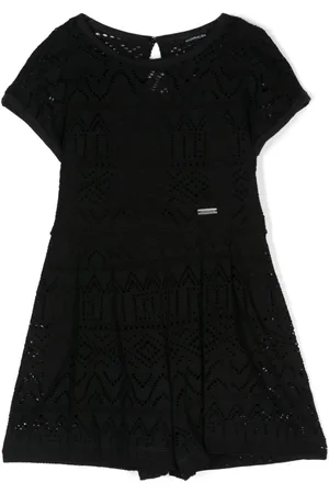 MONNALISA Kurzärmeliger Jumpsuit aus Spitze