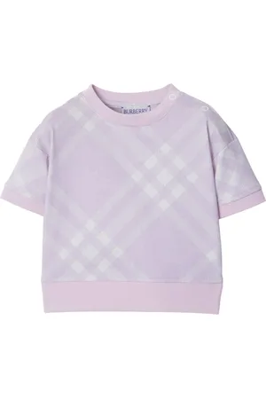 Burberry Kariertes T-Shirt