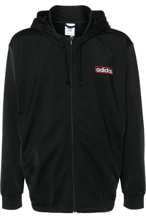 adidas Kapuzenjacke mit Logo-Stickerei