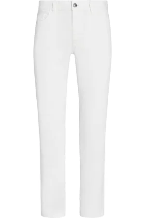 Ermenegildo Zegna Halbhohe Roccia Skinny-Jeans
