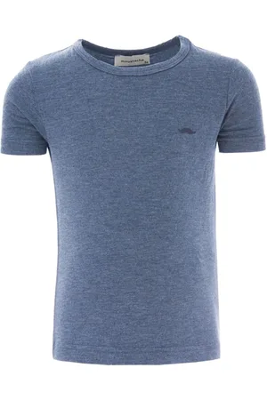 M. Moustache T-Shirt mit Logo-Print