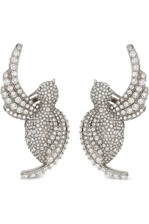 Balmain Swallow Ohrringe mit Strass