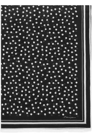 Dolce & Gabbana Modalgemisch-Schal mit Polka Dots