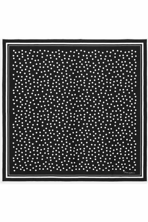 Dolce & Gabbana Seidenschal mit Polka Dots