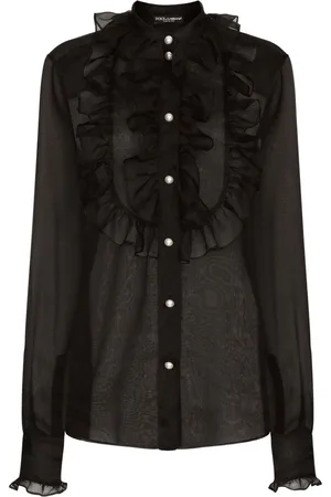 Dolce & Gabbana Bluse mit Rüschen