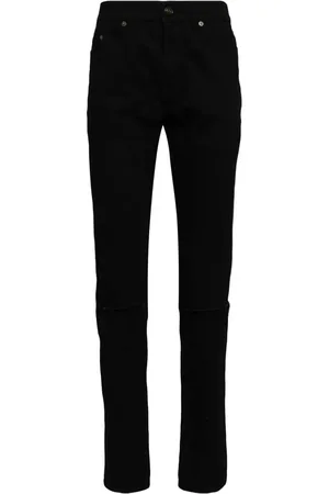 Saint Laurent Slim-Fit-Jeans im Distressed-Look