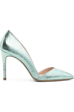 P.A.R.O.S.H. Pumps mit Schlangen-Optik