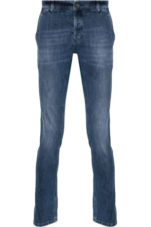 Dondup Tapered-Jeans mit Logo-Print