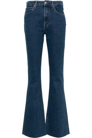 3x1 Bootcut-Jeans mit hohem Bund