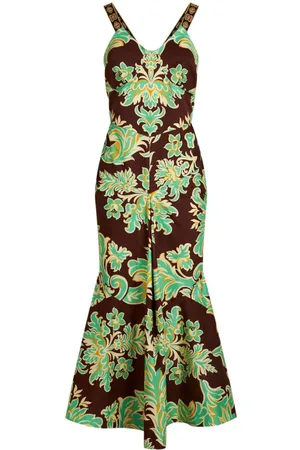 Etro Maxikleid mit Paisley-Print