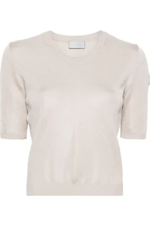 Moncler Pullover mit kurzen Ärmeln