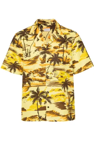 Moncler Hemd mit Palmen-Print