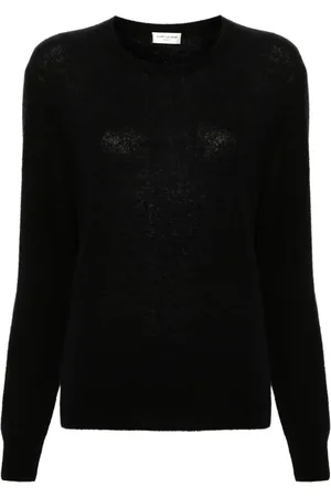 Saint Laurent Pullover mit Rundhalsausschnitt