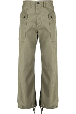 Ralph Lauren Cargohose mit Fischgrätenmuster