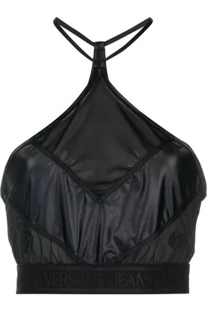 VERSACE Top mit Tülleinsatz
