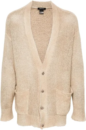 AVANT TOI Cardigan mit gebürstetem Effekt