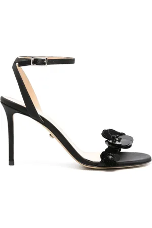 Mach & Mach Sandalen mit Blumenapplikation
