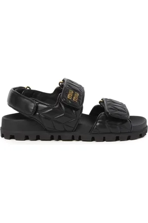 Miu Miu Matelassé-Sandalen