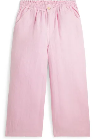 Ralph Lauren Leinenhose mit weitem Bein