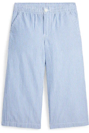 Ralph Lauren Gestreifte Seersucker-Hose