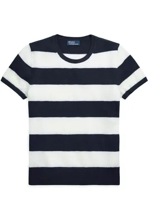 Ralph Lauren Gestreiftes Kaschmiroberteil
