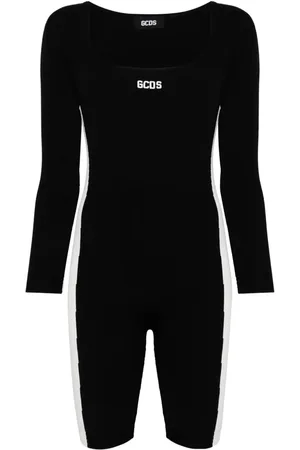 GCDS Jumpsuit mit Logo-Stickerei