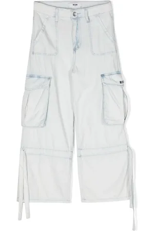 Msgm Jeans mit Logo-Stickerei